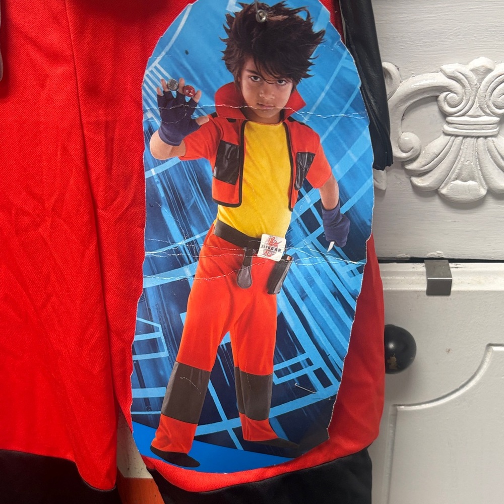 Malian Kids Red and Black Costume